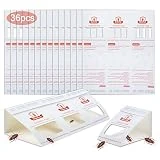 Stingmon trap Trampa Cucarachas 36 Pack Potente Mata Cucarachas Anti Cucarachas Profesional Cucarachas Eliminar Trampas para Cucarachas