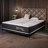 Naturalex - Colchón Premium Privilege 150x190 cm - Altura 30 cm - Espuma Viscoelástica AeraPur HQ & Blue Látex - 7 zonas de Confort, Soporte Firme, Óptima Ventilación, Anatómico - Certificado Oeko-Tex