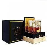 Khamrah Eau de Parfum Lattafa - Perfume de vainilla dulce, cálido y especiado, unisex, 100 ml
