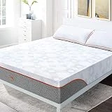 Maxzzz Colchón Viscoelástica de Gel Fresco 90x190x25cm Espuma de Carbón de Bambú Inhibir el Olor del Colchón Dureza Media Antiácaros e Hipoalergénico Funda Lavable Cómodo y Transpirable