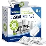 WoldoClean Pastillas descalcificadoras 15 unidades - Cuidado universal para cafeteras, teteras y mucho más