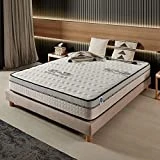 Naturalex | Visco Carbone | Colchón Viscoelástico 180x200x24 Cm | Carbón Activo (38Kg/m3) | Espuma FlexiMax Acabados de Calidad y Resistente | Hipoalergénico | Fabricado en España