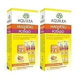 AQUILEA Pack 2x Aquilea Magnesio + Potasio de 28 comprimidos efervescentes - Ayuda a recuperar el tono Muscular - Complemento alimenticio