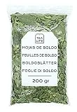 Boldo Infusiones 200 gr - Te de Boldo - Te de Boldo Hojas - Boldo a Granel - Infusión de Hierbas - Propiedades Naturales