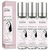 Perfume De Feromonas Para Mujer, Aceite De Feromonas Para Mujer Para Atraer A Los Hombres, Perfume Roll on Para Mujer, Perfumes Dulces Para Mujer De Larga Duración, 10 ML (3 PCS)