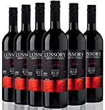 Vino TintoSIN ALCOHOL 0,0 - LUSSORY PREMIUM Merlot | Caja de 6 botellas x 0,75 cl
