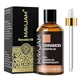 MAYJAM Aceite Esencial De Canela 100ml, Aceite De Canela Para Difusor, Humidificador, Bricolaje, Hogar, Armarios