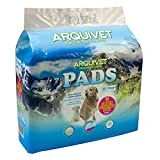 Arquivet Pads Super Economic Pack - higiene Perros - 50 Empapadores, Blanco, 90 x 60 cm