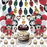 WTpin Artículos de fiesta de cumpleaños temáticos para niños, Stranger Birthday Party Decoration, Globos de Látex Pary Supplies para Fiesta temática Infantil para Niños