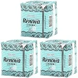 Renova First Compresas Super Con Alas | 12 Compresas | Ultrafinas y Super Absorbentes (Paquete de 3)
